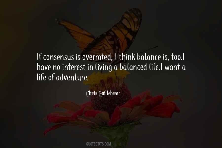 Quotes About A Balanced Life #874331