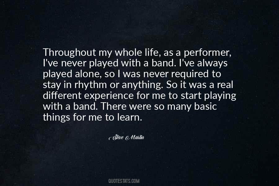 Quotes About A Band #1407094