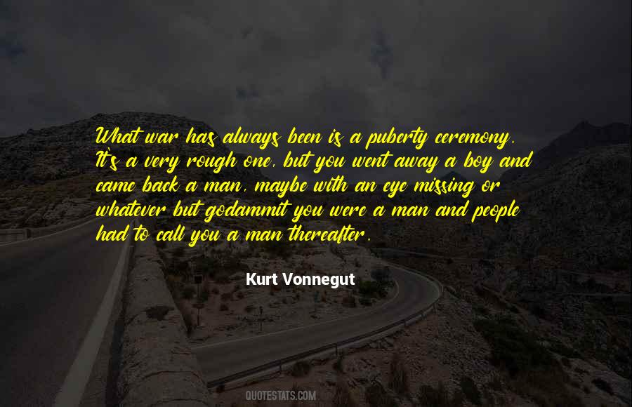 Puberty Ceremony Quotes #1092053