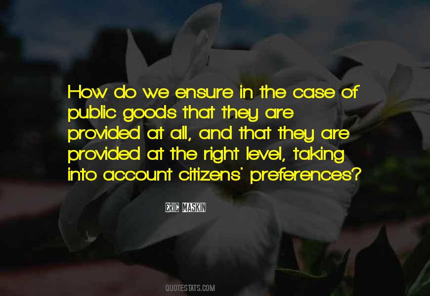 Public Goods Quotes #1705961