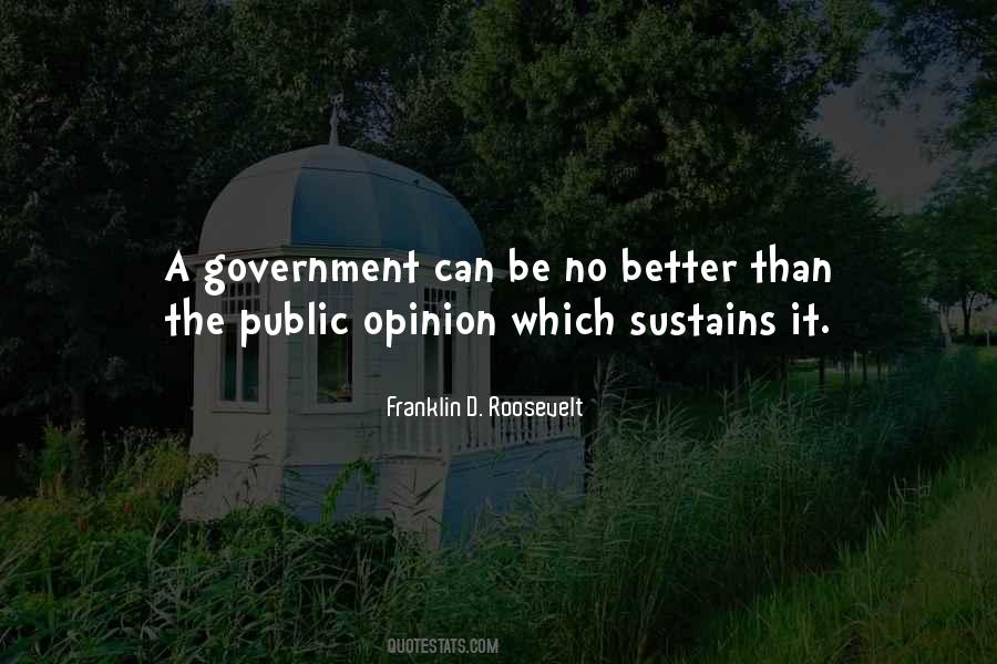 Public Government Quotes #228283