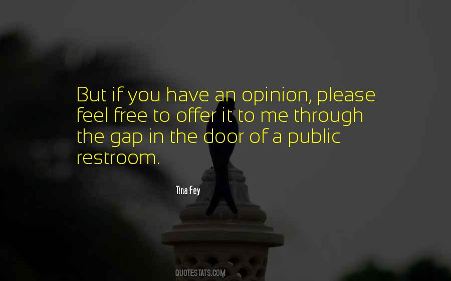 Public Restroom Quotes #1706354