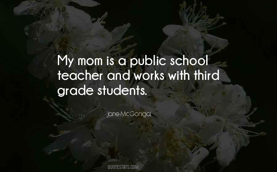 Public School Teacher Quotes #1505824