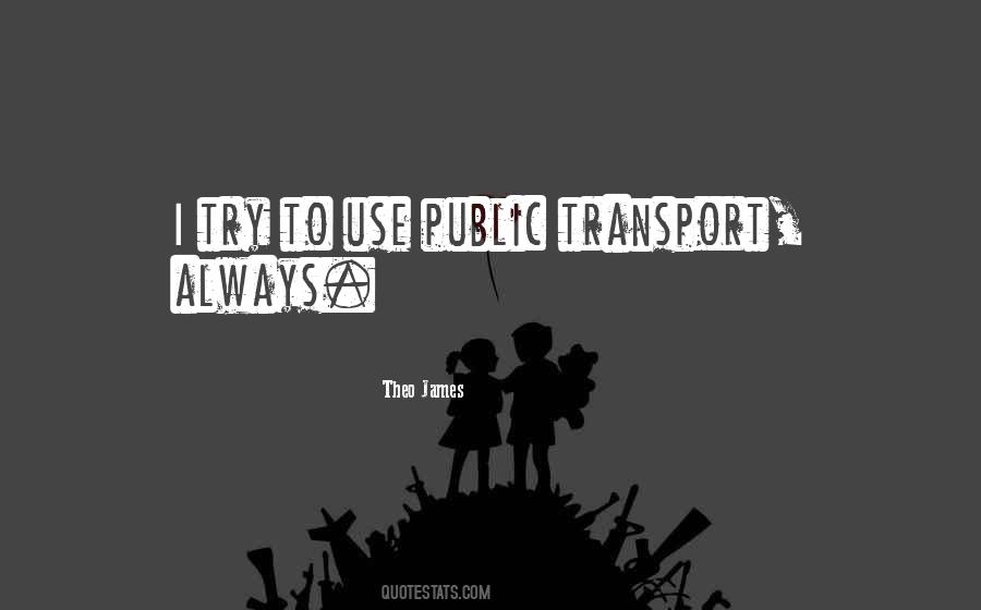 Public Transport Quotes #150090