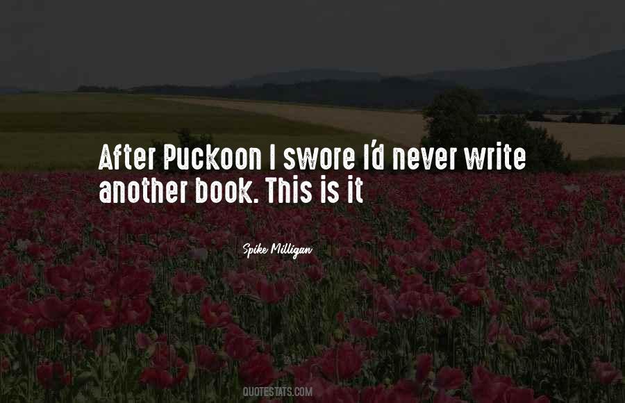 Puckoon Spike Milligan Quotes #491501