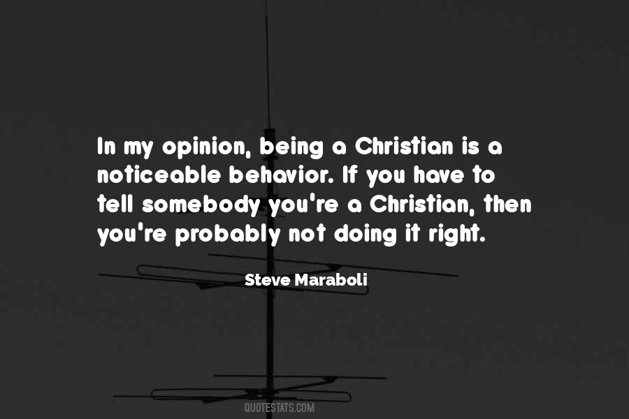 Quotes About Being A Christian #1254970