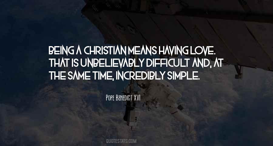 Quotes About Being A Christian #1435964