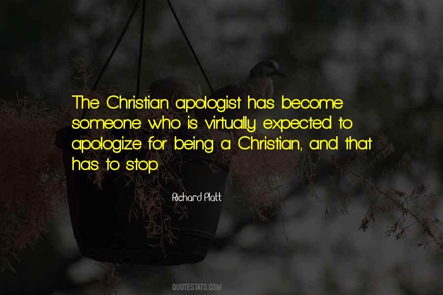 Quotes About Being A Christian #586657