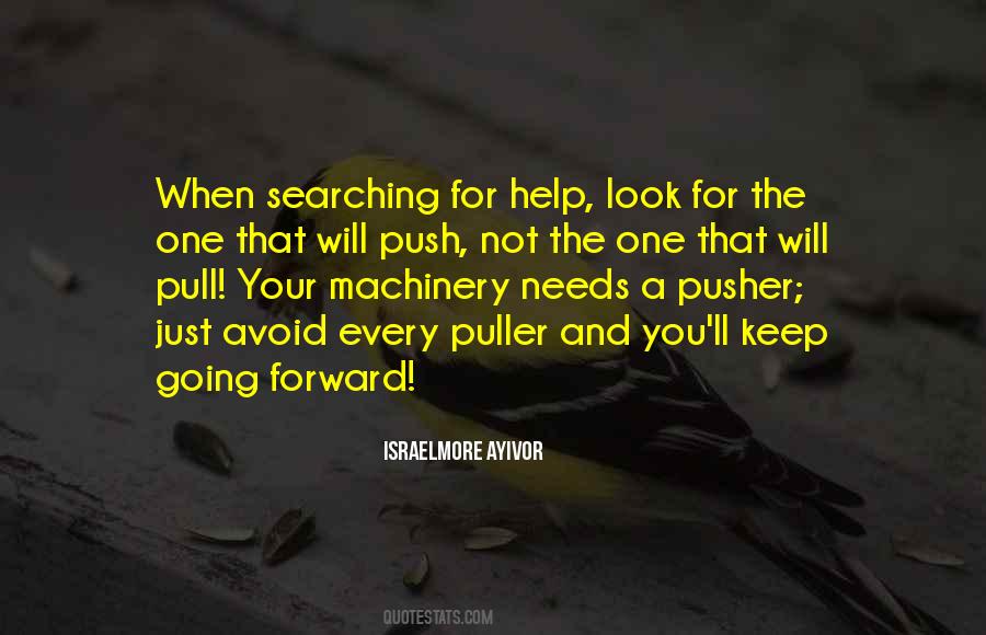 Pull And Push Quotes #1553258