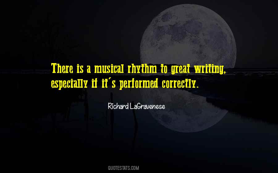 Quotes About Rhythm #102811 Quotes About Rhythm #102811