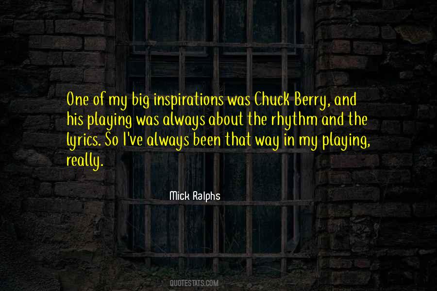 Quotes About Rhythm #109663 Quotes About Rhythm #109663
