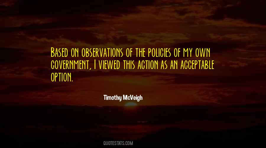 Quotes About Timothy Mcveigh #11732