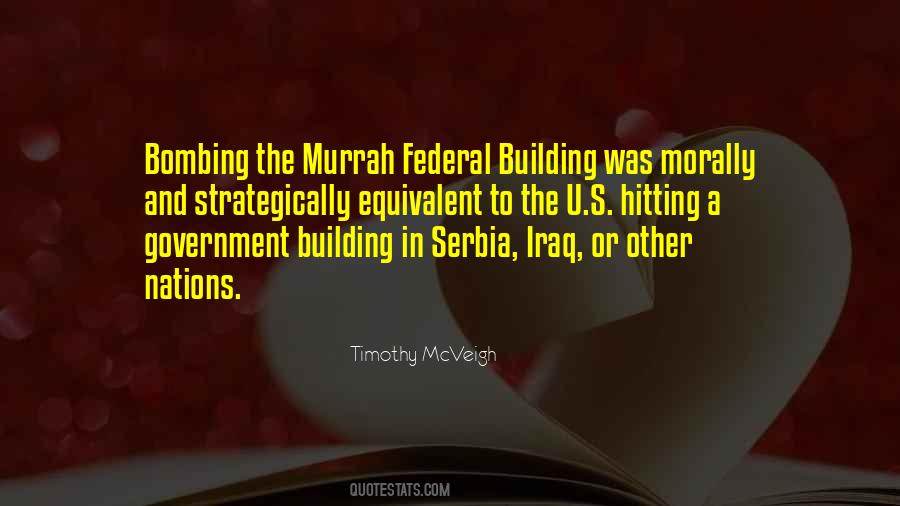 Quotes About Timothy Mcveigh #1256352