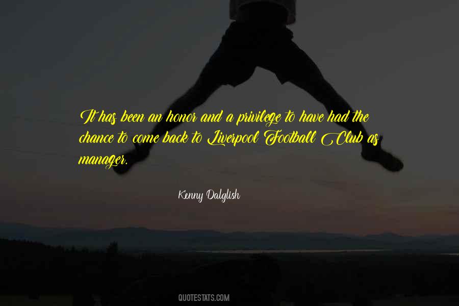 Quotes About Kenny Dalglish #174900