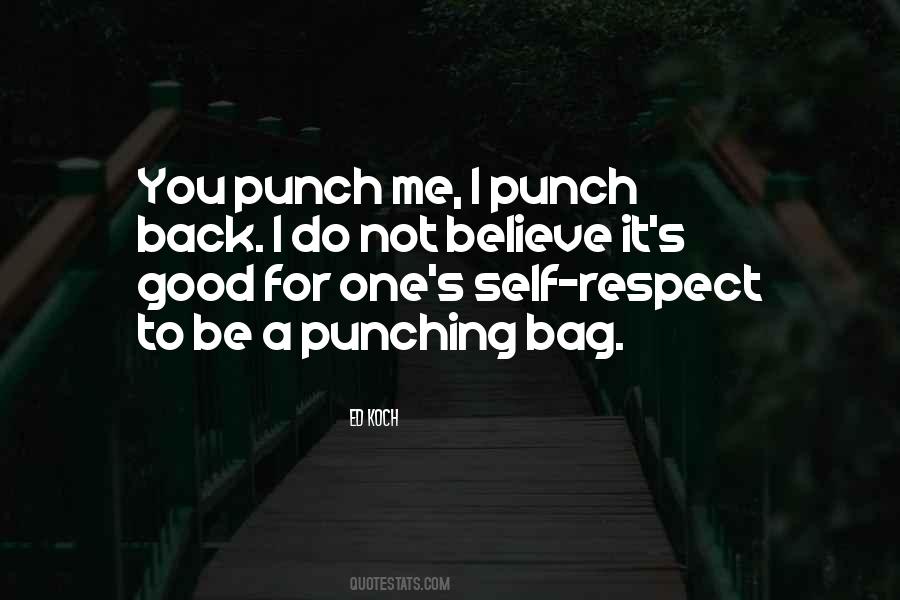 Punch Bag Quotes #225724