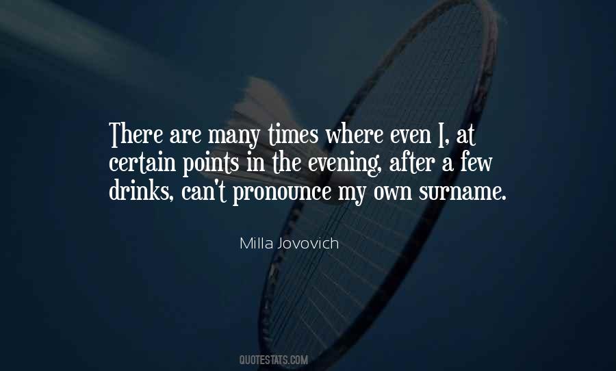 Quotes About Surnames #243150