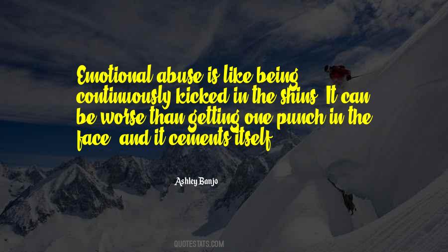 Punch In The Face Quotes #37009