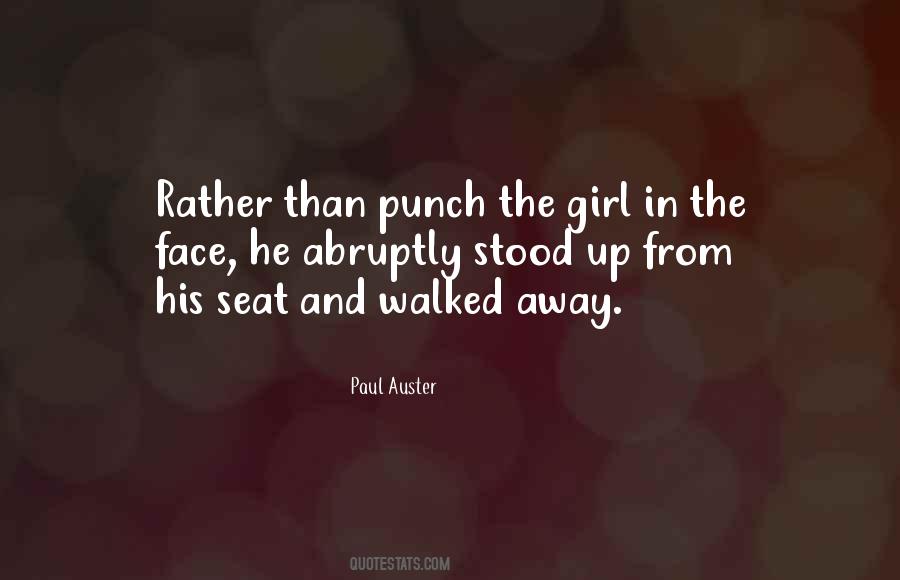 Punch In The Face Quotes #900624