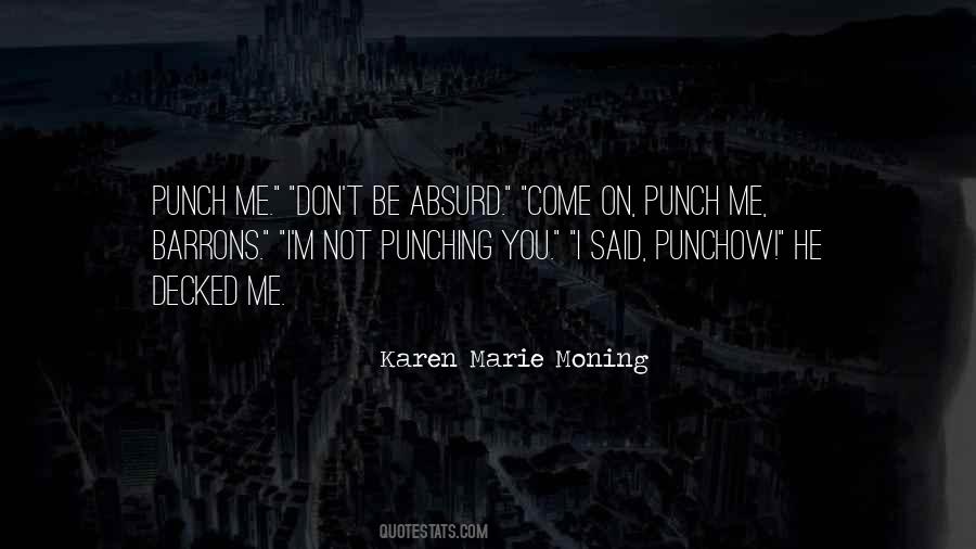 Punch Quotes #1163486