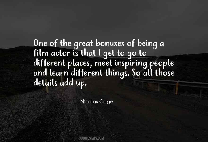 Quotes About Nicolas Cage #154528