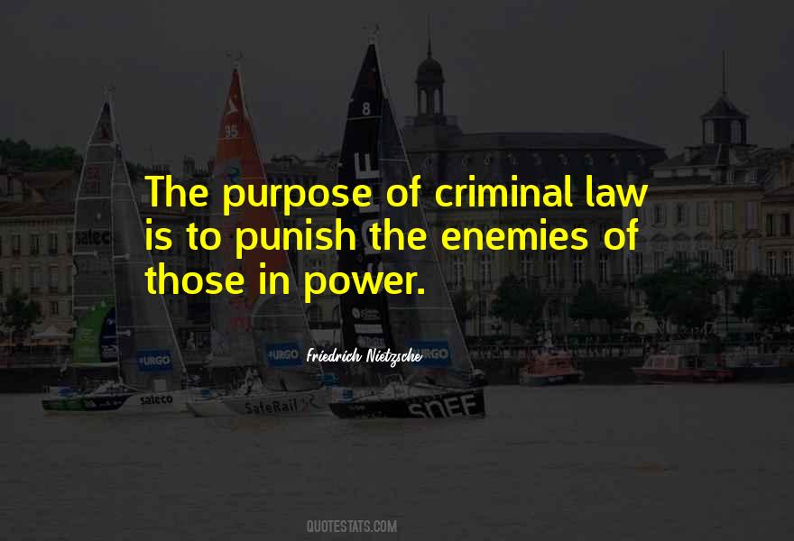 Punish Criminals Quotes #1597348
