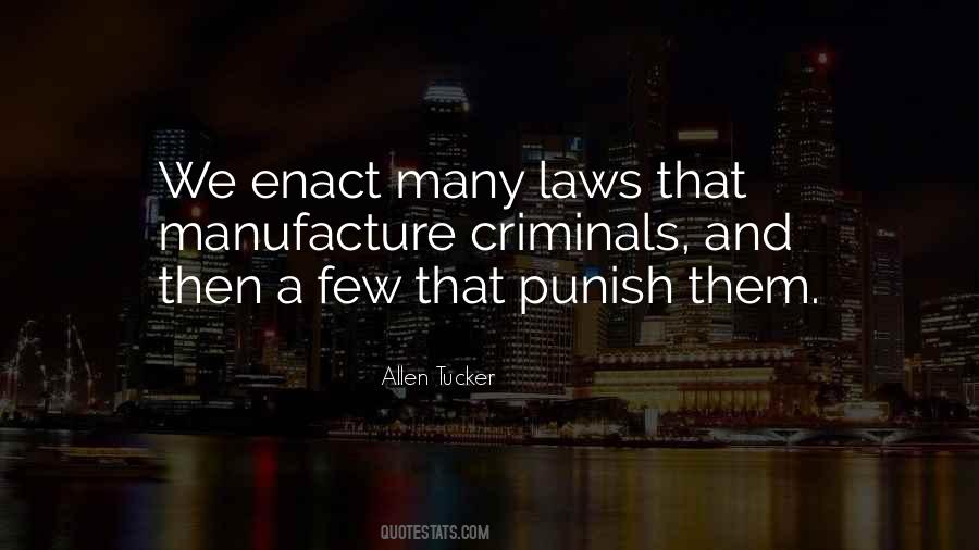 Punish Criminals Quotes #1715563
