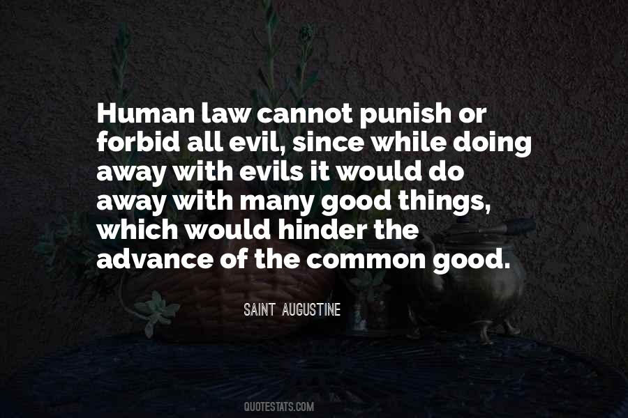 Punish Evil Quotes #1043178