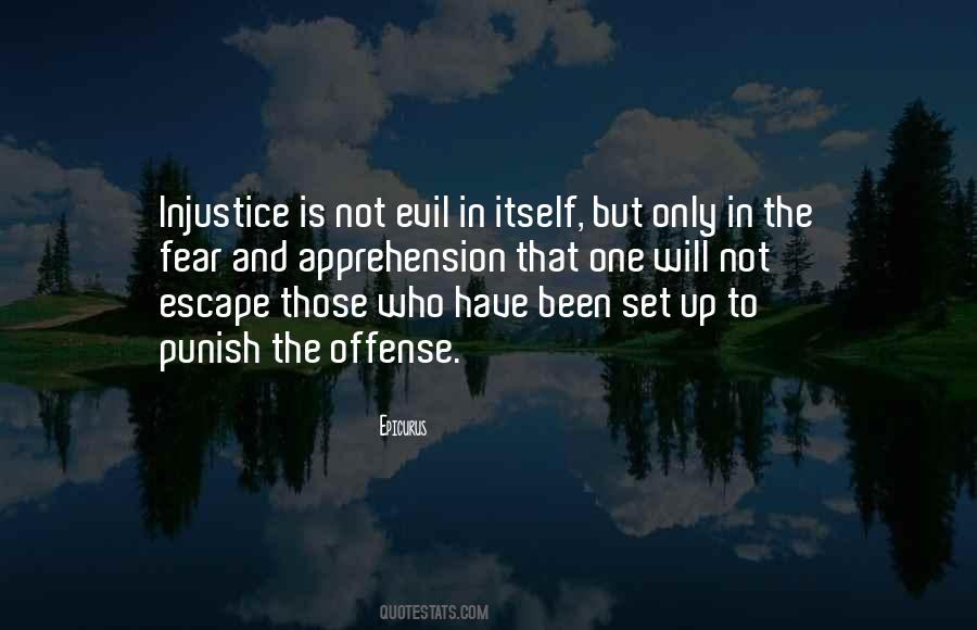 Punish Evil Quotes #104612