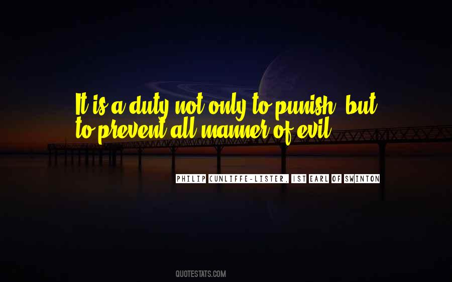 Punish Evil Quotes #1298423