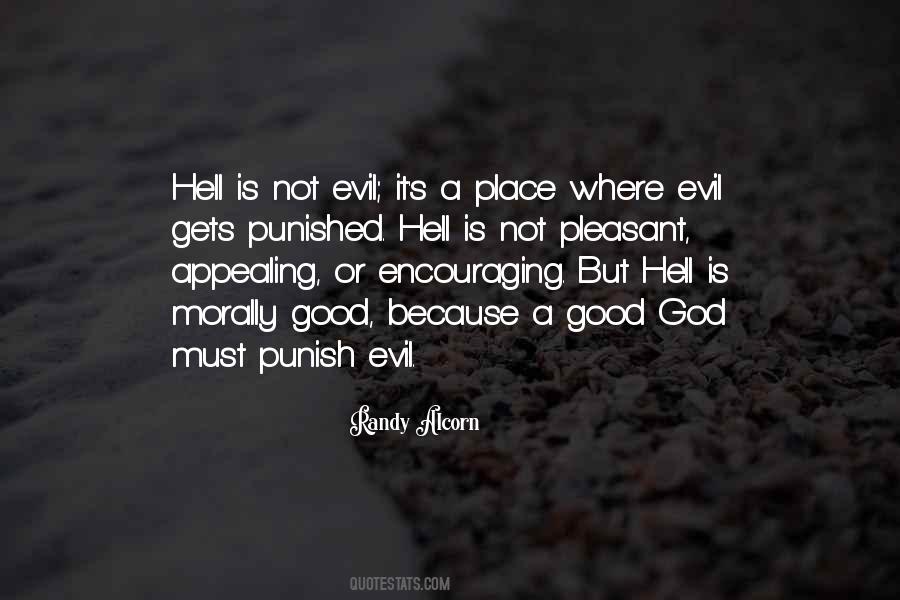 Punish Evil Quotes #793576