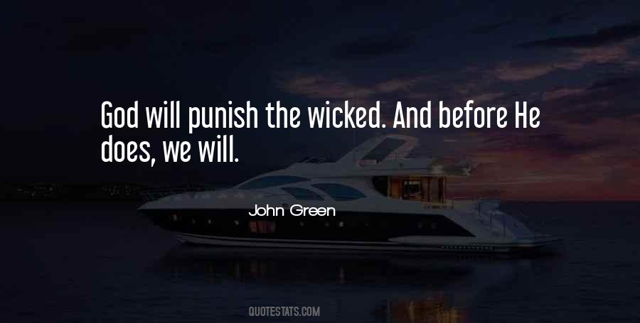 Punish The Wicked Quotes #1316407