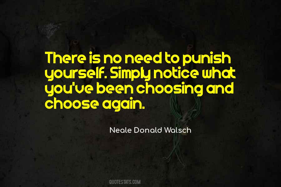 Punish Yourself Quotes #1165005
