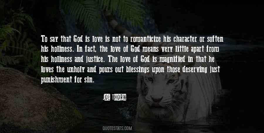 Punishment From God Quotes #1412561