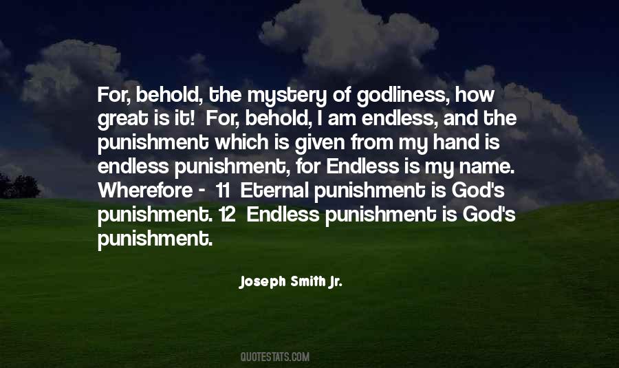 Punishment From God Quotes #1751747