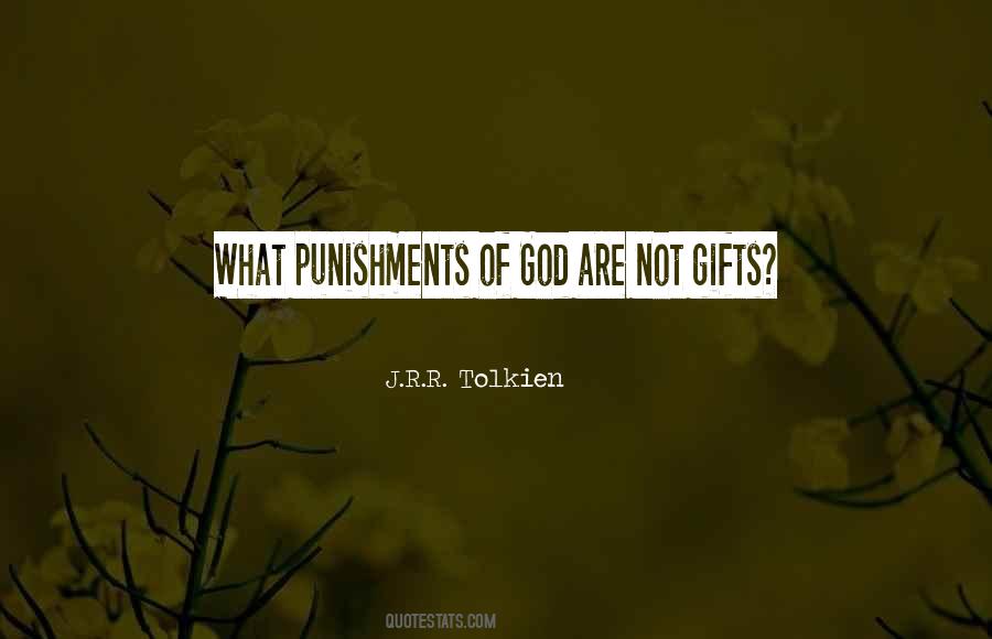 Punishment From God Quotes #203679