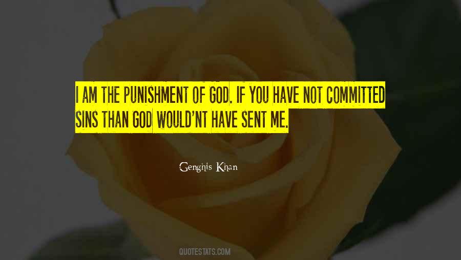 Punishment From God Quotes #529002