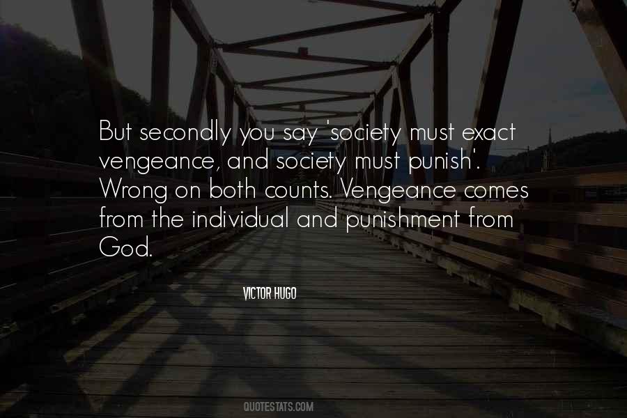 Punishment From God Quotes #531917