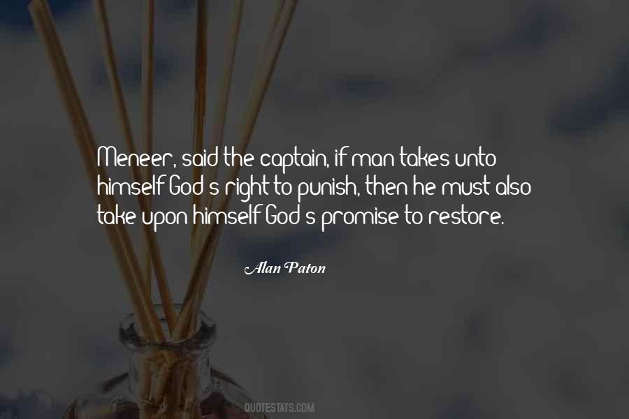 Punishment From God Quotes #636949