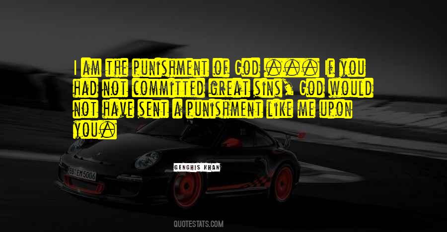 Punishment From God Quotes #665700