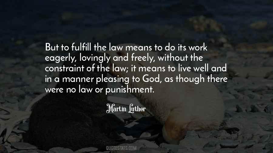 Punishment From God Quotes #858971