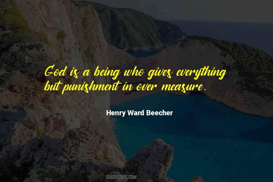 Punishment From God Quotes #910390