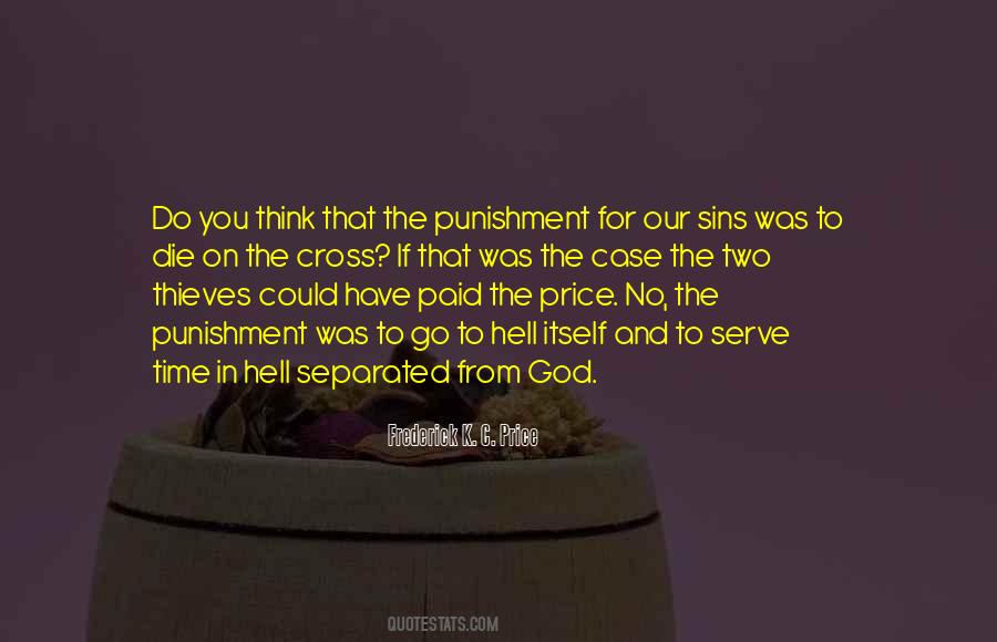 Punishment From God Quotes #955172