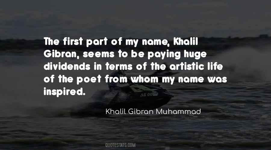 Quotes About Khalil Gibran #1394969