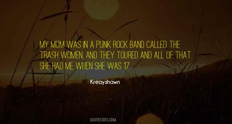 Punk Rock Band Quotes #489312