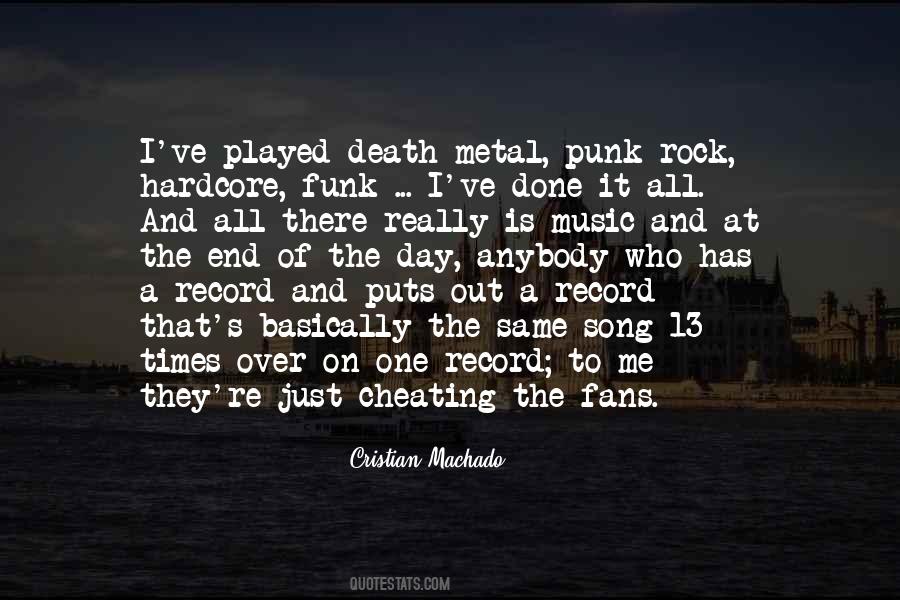Punk Rock Song Quotes #1380643