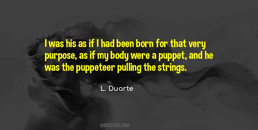 Puppet On Strings Quotes #1107396