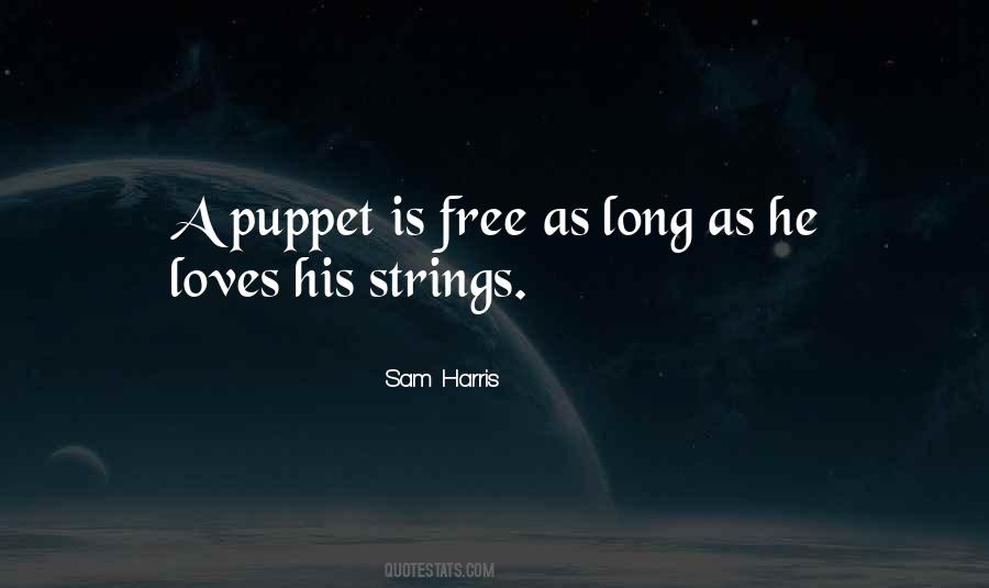 Puppet On Strings Quotes #816975