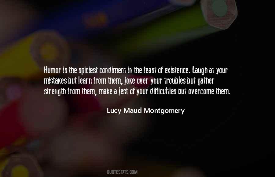 Quotes About Lucy Maud Montgomery #1852088