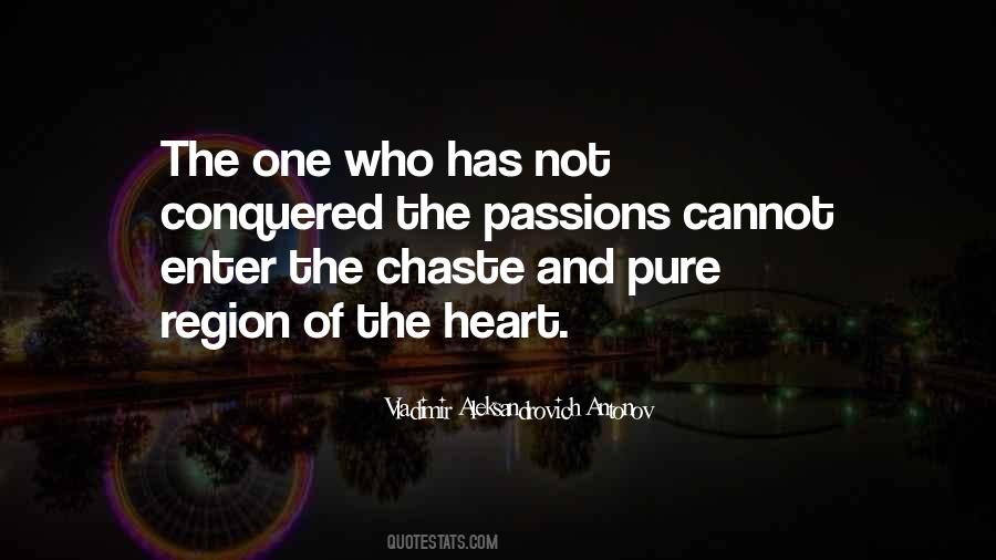 Pure Heart And Soul Quotes #1009496