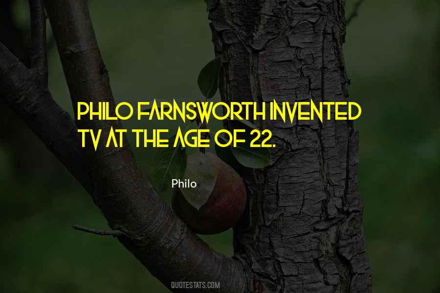 Quotes About Philo Farnsworth #412049